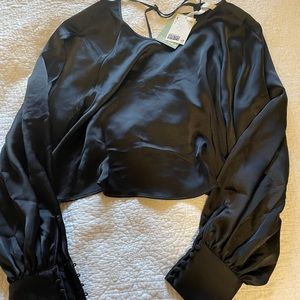 H&M Satin Blouse NWT